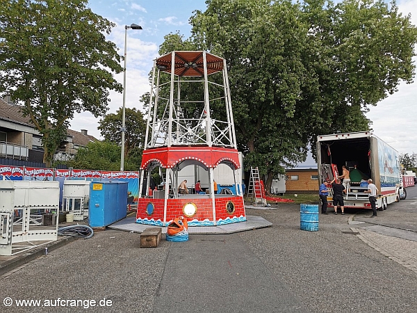 aufbau cranger kirmes 20juli23