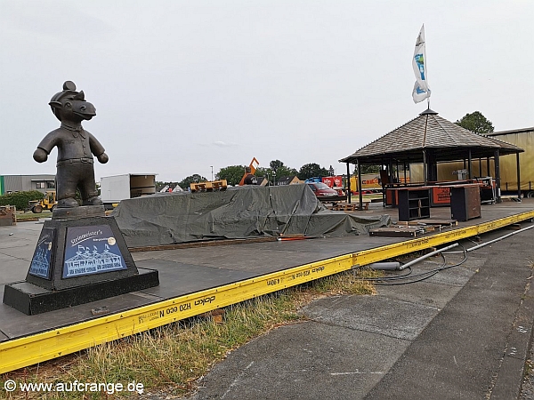 aufbaubilder cranger kirmes 04juli2023