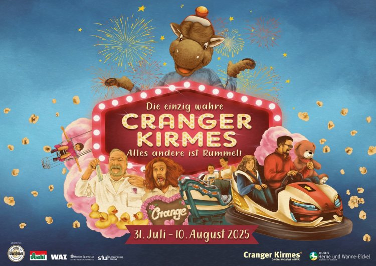 plakat cranger kirmes 2025