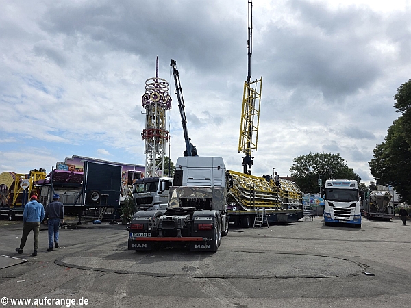abbau bilder cranger kirmes